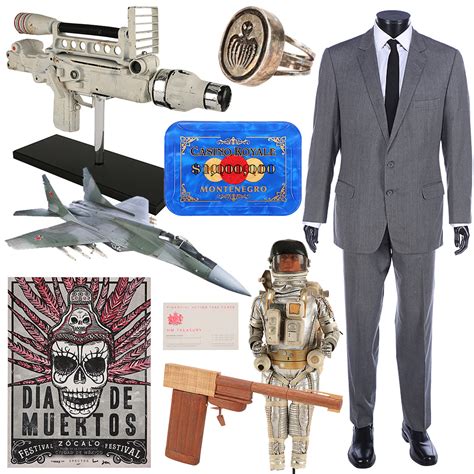 Iconic Props and Costumes From James Bond Are 